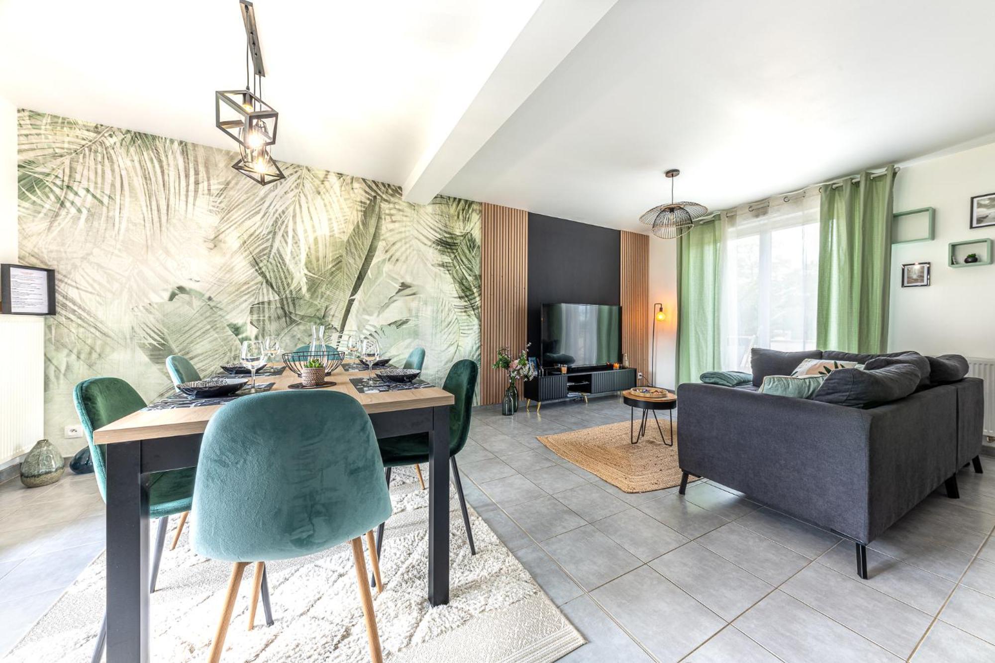 Maison Familiale 6 Personnes Miniac-Morvan Luaran gambar
